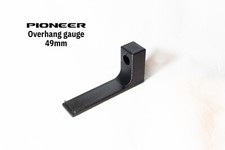 PIONEER TURNTABLE OVERHANG GAUGE CARTRIDGE ALIGNMENT TOOL 49mm DIMA ALLINEAMENTO