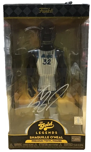 Funko Gold: NBA Legends - Shaquille O'Neal Signed Authenticated 5" Vinyl Figure