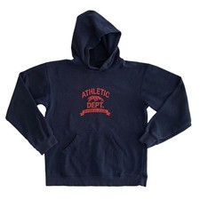 Athletic Dept Boys XL 16-18 Hoodie Blue Pullover Blue Kangaroo Pkt No Boundaries