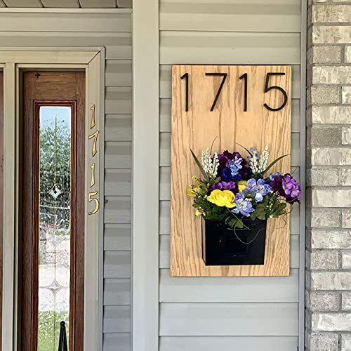 House Numbers For Outside Modern Large 5 Inch Black Floating House house-numbers-for-outside-modern-large-5-inch-black-floating-house