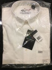 Greg Norman Dress Shirt Long Sleeve White - Large