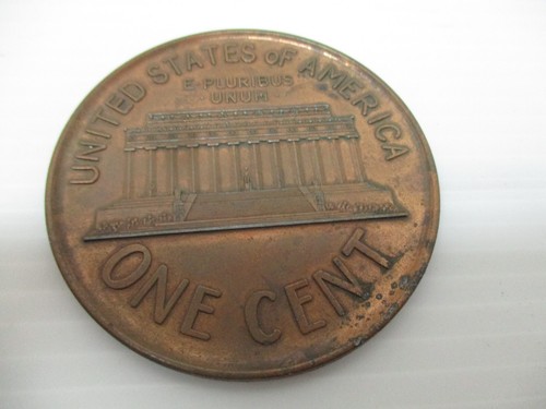 3" Novelty Coins Coasters Paperweight Lincoln & Indian Cent Buffalo Nickel Dime - Picture 11 of 11