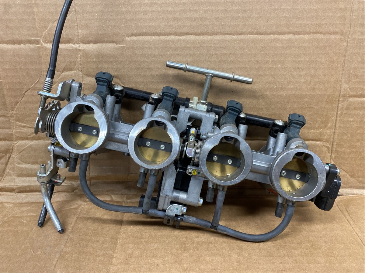 2007-2008 Kawasaki Ninja ZX6r, throttle bodies, fuel injectors #2