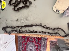 Antique Sleigh Bell Strand 70” 30 bells harness