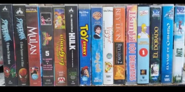 Cintas VHS Disney