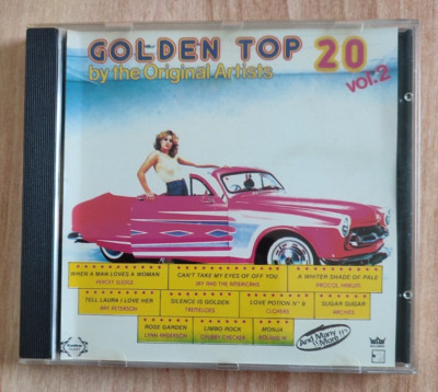 CD - GOLDEN TOP 20, Archies, Ray Peterson, Percey Sledge