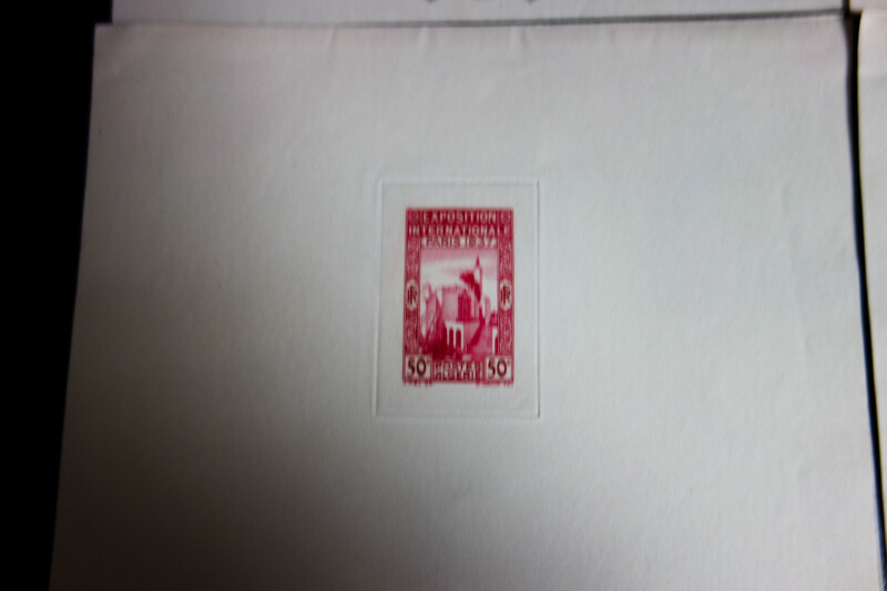 Algeria Stamps Rare Set Large Deluxe Proofs all 4 values various