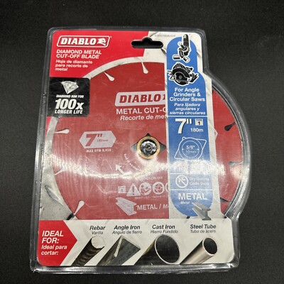 Freud-Diablo DDD070DIA101F DB 7'' Diamond DISC Metal Cut Off Blade