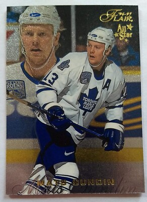 MATS SUNDIN, 1996-97 FLAIR ALL-STAR #92, LEAFS