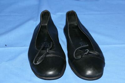 Ballerines En Cuir Noir Predilection - Taille 36 EU (US 5, UK 3.5) - Occasion Bon état