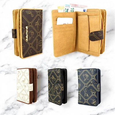 Giulia Pieralli - Brandneues Kunstleder Portemonnaie mit Multifach Geschenk 5009