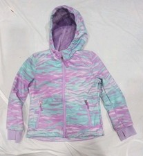 Snozu Hooded Softshell Jacket for Girls Frozen Purple Lilac Size XS 5/6 
