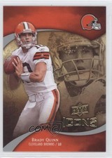 2009 Upper Deck Icons Brady Quinn #80 4k8