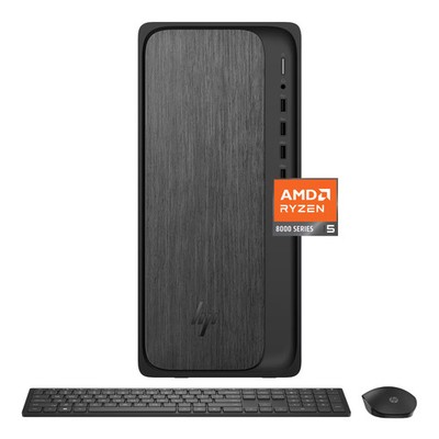 HP - OmniDesk Desktop - AMD Ryzen 5 8500G - 8GB DDR5 Memory - 512GB SSD - Gra...