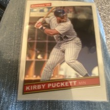 Panini Donruss Optic Kirby Puckett Retro 1986 Insert #R86-2 Twins MLB