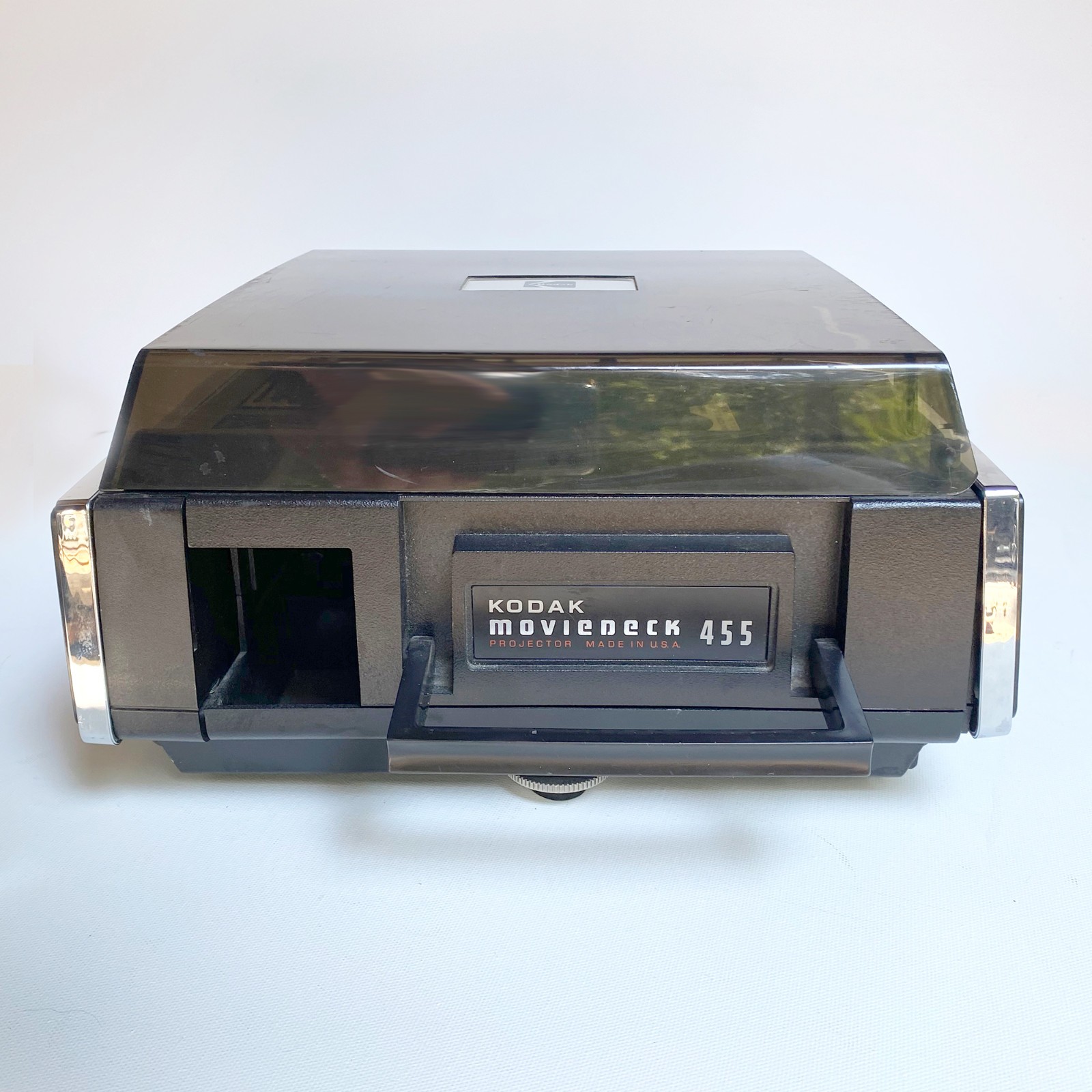 Vintage Kodak Moviedeck 455 Projector - Classic Woodgrain