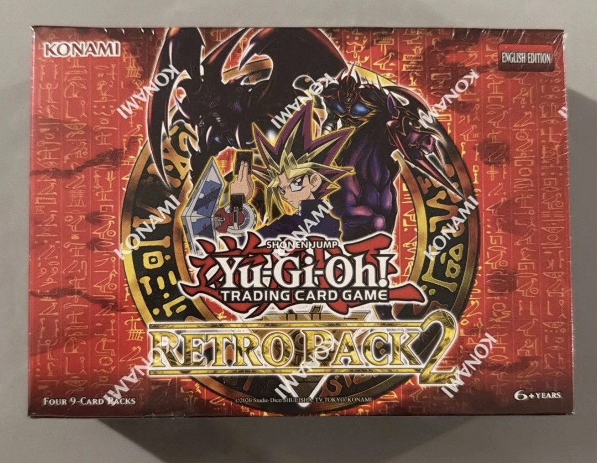 Yu-Gi-Oh! TCG Retro Pack 2 Sealed Collectible Card Game Packs for