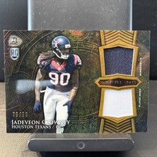2014 Bowman Sterling Jadeveon Clowney RC Player-Worn Dual Relic BSRDR-JC 78/99