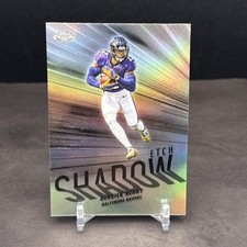 Derrick Henry 2025 Topps Chrome #SE-15 Shadow Etch SP Case Hit Ravens BM4