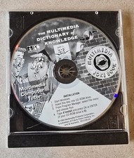 Multimedia Dictionary of Knowledge, Joke Book and Computer Tutor CD-Rom 1994