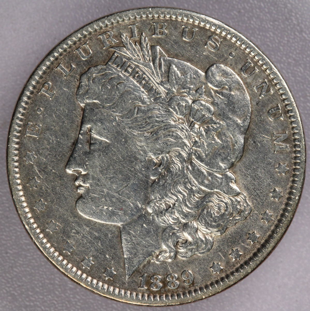 1889 $1 Morgan Silver Dollar-VF/XF | eBay