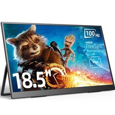 UPERFECT 18.5 Inch 100Hz Gaming Monitor Portable Monitor PC Screen 1920x1080