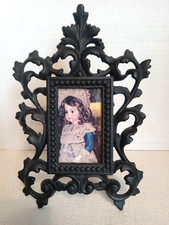 Vintage Ornate Art Nouveau Style Cast Metal T...