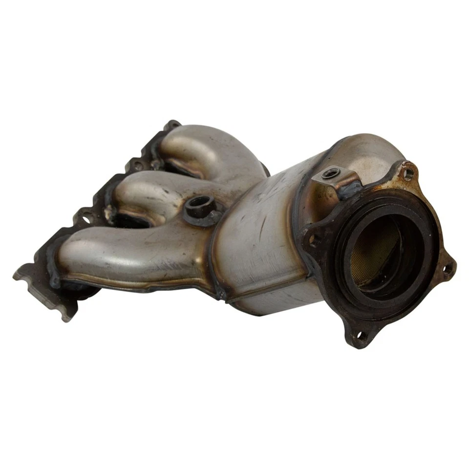 Exhaust Manifold Catalytic Converter Assembly w/ Gaskets & Hardware LH for Volvo - Image 4 of 4