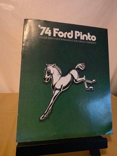 1974 Ford Pinto Original Car Sales Brochure Catalog