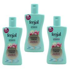 Fenjal Intensive Shower Cream Avocado And Shea Butter 3 x  200ml