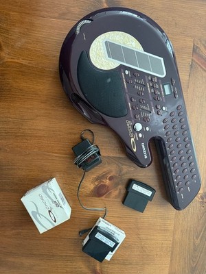 Rare Suzuki QChord Digital Songcard Guitar QC-1 + 2 Cartridges + Power Supply
