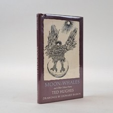 Product Image: Ted Hughes, Leonard Baskin / MOON-WHALES Signed by Illustrator 1st Edition 1976