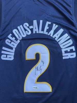 Shai Gilgeous Alexander Signed Jersey Hamilton High School Auto