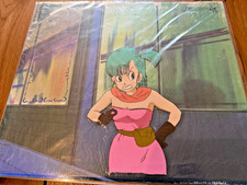 Bulma Dragon Ball Animation Cel 90s