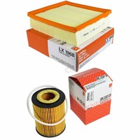 Mahle / Knecht Set Filterpaket Luftfilter LX 1968 ÖLfilter OX 173/1D
