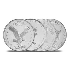 1 oz Vintage Silver Art Round (Any Mint) 82.93 per troy oz