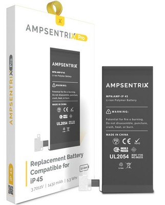 HQ Ersatzakku Batterie AmpSentrix Pro Akku für iPhone 4S