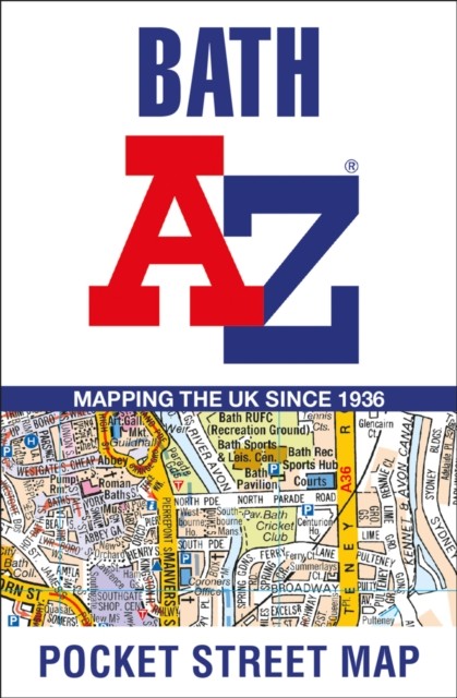 Bath A-Z Pocket Street Map : Accurate Street Map For Easy Navigation A-Z Maps - Image 4
