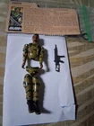 G I GI Joe VIntage RANGER STALKER Complete with Card, Broken 1982