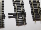HO PECO LOT OF (3) LEFT HAND TRACK SWTICH TURNOUTS FOR MODEL RAILROAD (LOT-C) — photo 7