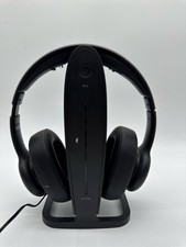  BROKEN Insignia RF Wireless Over-the-Ear Headphones Black