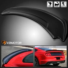 Fits 2015-2022 Ford Mustang GT Track Pack Style ABS Rear Trunk Spoiler Wing