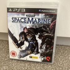 Warhammer 40k Space Marine Sony PlayStation 3 PS3 Game Complete With Manual