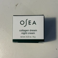 OSEA Collagen Dream Night Cream Overnight Anti-Aging 0.22oz/6g Deluxe Sample