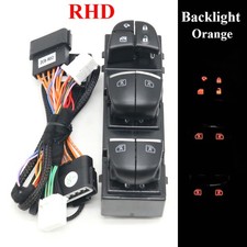 RHD Refit LED Power Window Button Switch For Nissan X-Trail T32 Murano Serena