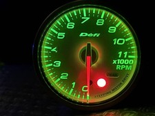 Discontinued Defi Link Meter White 60mm Tachometer 11000rpm Jdm Fs From Japan Discontinued Defi Link Meter White 60mm Tachometer 11000rpm Jdm Fs From Japan