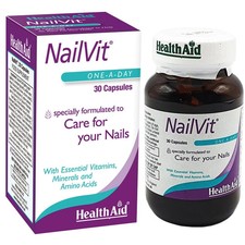 HealthAid NailVit One-A-Day Vitamins & Minerals 30 Capsules Gluten Dairy Free
