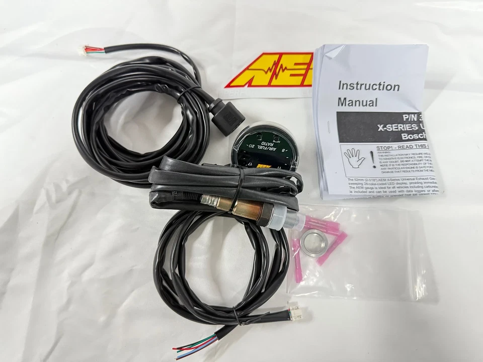 Manometro Strumento AEM UEGO Wideband Stechiometrico SONDA 4.9 X-series 30-0300 - Immagine 4 di 4