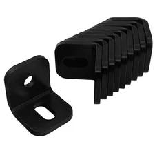 Black Rafter Clips Brackets (Style B)