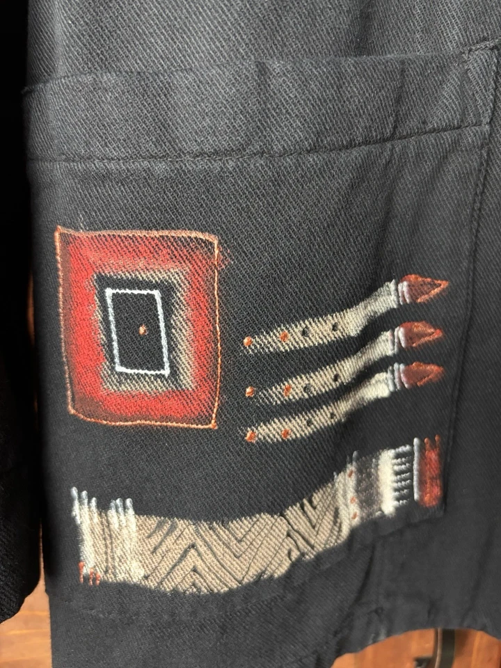 Blazer Vintage Arizona Jones Pintado a Mano Talla S Chaqueta y Camiseta Talla M Paquete Foto 4 de 4